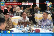 WAKIL BUPATI OKU SELATAN HADIRI ACARA LEPAS SAMBUT DANDIM 0403 OKU DARI LETKOL INF HARRI FERIAWAN RUMAWANTINE KEPADA LETKOL ARH YUSUF WINARNO