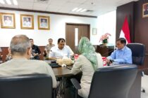 AUDIENSI BERSAMA SEKRETARIS UTAMA BNPB RI, RUSTIAN : KEHADIRAN BUPATI OKU SELATAN MERUPAKAN BENTUK KESERIUSAN PEMERINTAH DAERAH DALAM TANGGAP DARURAT BENCANA BAIK PRA MAUPUN PASCA BENCANA