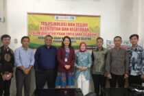 EMPAT CALON DIREKTUR PDAM TIRTA SAKA SELABUNG PERIODE 2025-2026 IKUTI TES PSIKOLOGI DI BIRO PSIKOLOGI GEDUNG MAGNA PENTA PALEMBANG