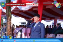 PEMKAB OKU SELATAN LAKSANAKAN UPACARA PERINGATAN HARI OTONOMI DAERAH XXIX TAHUN 2025 DI KABUPATEN OKU SELATAN.