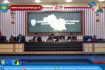 BUPATI HADIRI RAPAT PARIPURNA DPRD OKU SELATAN YANG MENGAGENDAKAN PENANDATANGANAN KEPUTUSAN TERHADAP LKPJ BUPATI TAHUN 2024 OLEH KETUA DPRD OKU SELATAN