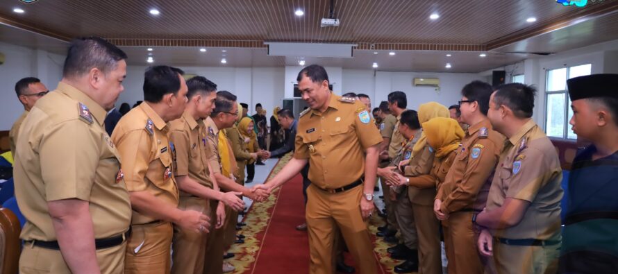 BUPATI OKU SELATAN LEPAS KEBERANGKATAN KAFILAH STQ KABUPATEN OKU SELATAN KE TINGKAT PROVINSI SUMSEL.