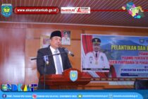 BUPATI KABUPATEN OKU SELATAN ABUSAMA LANTIK 94 PNS DAN PPPK DI LINGKUNGAN PEMKAB OKU SELATAN TAHUN 2025.