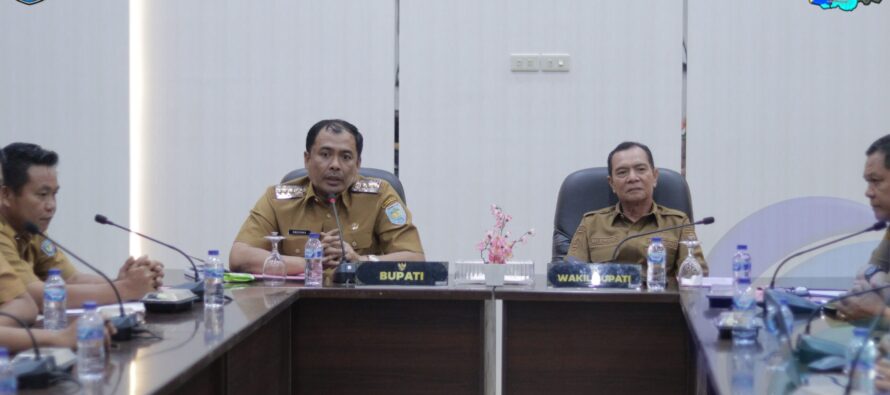 BUPATI DAN WAKIL BUPATI OKU SELATAN, TERIMA DENGAN HANGAT AUDIENSI ASOSIASI PEMERINTAH DESA SELURUH INDONESIA (ABDESI) KABUPATEN OKU SELATAN.