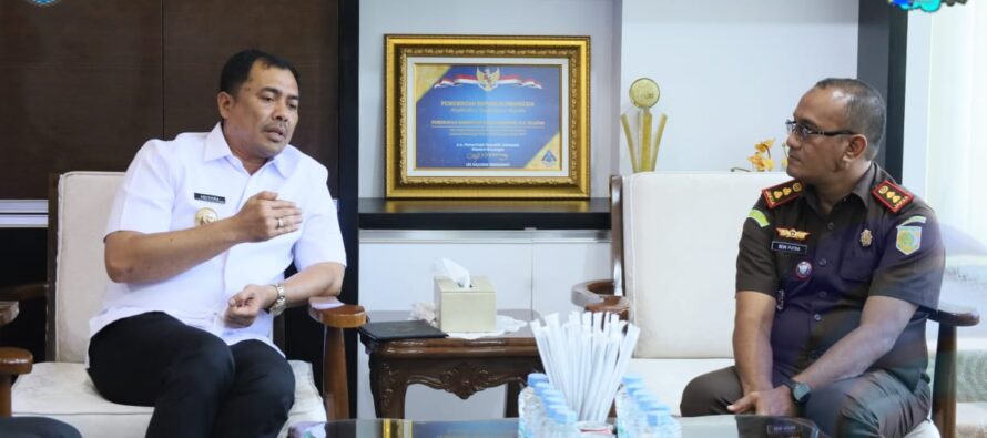 BUPATI OKU SELATAN LAKSANAKAN PENANDATANGANAN NOTA KESEPAKATAN ANTARA PEMKAB OKU SELATAN DENGAN KEJAKSAAN NEGERI KABUPATEN OKU SELATAN.