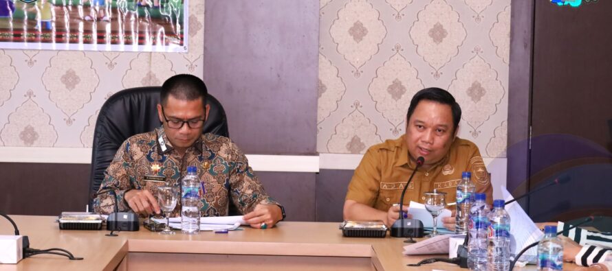 SEKDA OKU SELATAN PIMPIN RAKOR TRIWULAN GUGUS TUGAS KLA KABUPATEN OKU SELATAN TAHUN 2025.