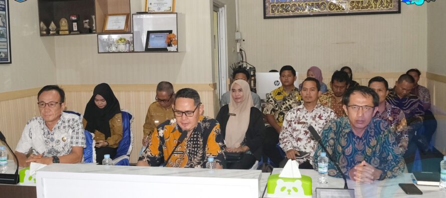 ASISTENSI PENYUSUNAN LAPORAN RENCANA AKSI DAN LAPORAN MONEV RENCANA AKSI SAKIP KABUPATEN OGAN KOMERING ULU SELATAN SECARA DARING (ONLINE) BERSAMA PIHAK KEMENTERIAN PANRB