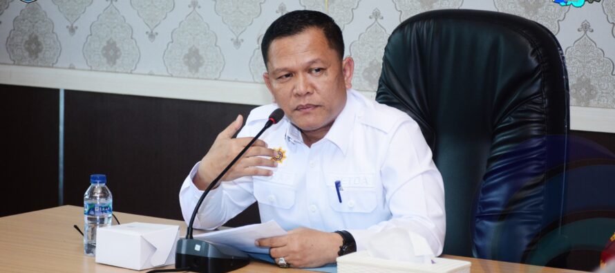 PEMKAB OKU SELATAN GELAR RAKOR PERSIAPAN PELEPASAN PEMBERANGKATAN CALON JAMA’AM HAJI KABUPATEN OKU SELATAN TAHUN 2025.