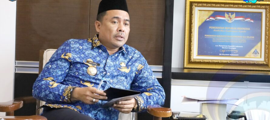 BUPATI OKU SELATAN TERIMA AUDIENSI DKC GARDA PRABOWO KABUPATEN OKU SELATAN.