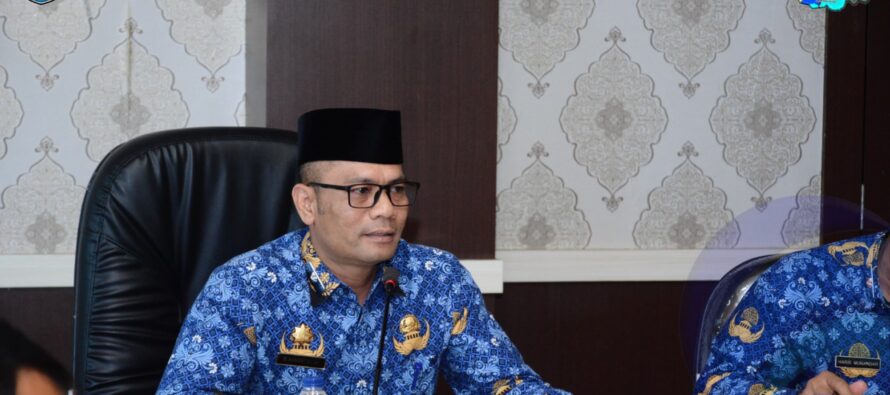SEKDA PIMPIN LANGSUNG RAPAT TIM PERSIAPAN PEMBENTUKAN MAL PELAYANAN PUBLIK KABUPATEN OGAN KOMERING ULU SELATAN