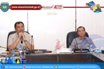 BUPATI OKU SELATAN WAWANCARAI TIGA CALON DIREKTUR PDAM TIRTA SAKA SELABUNG PERIODE 2025-2029.