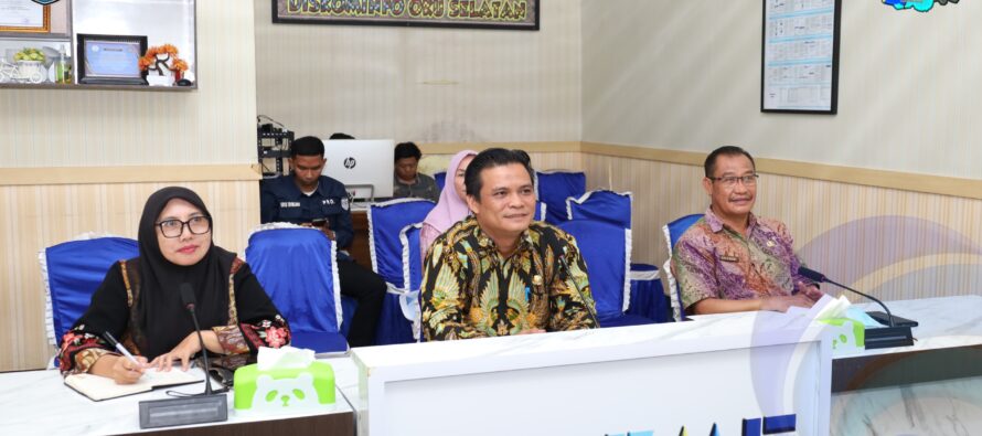 PEMKAB OKU SELATAN IKUTI RAKOR PELAKSANAAN PROGRAM MAKAN BERGIZI GRATIS BERSAMA KEMENDAGRI SECARA DARING.