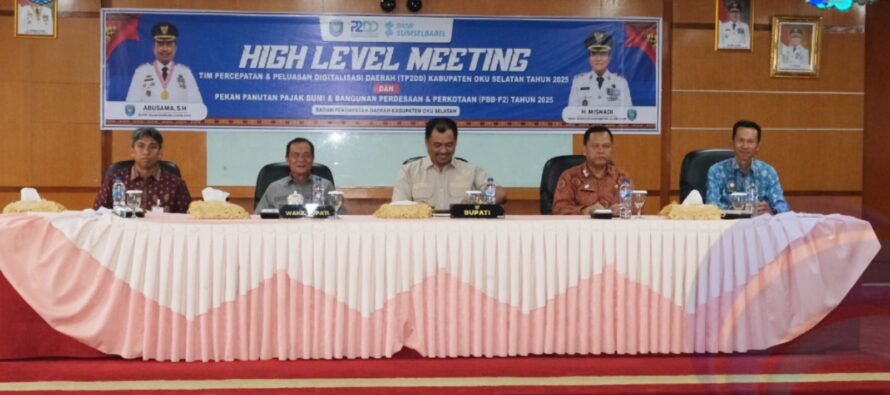 BUPATI AJAK PEJABAT DAN ASN UNTUK JADI ROLE MODEL BAGI MASYARAKAT DALAM KEPATUHAN MEMBAYAR PAJAK