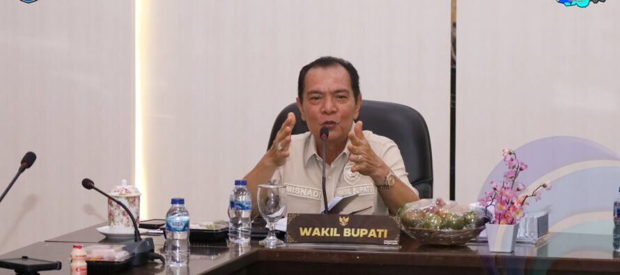 WAKIL BUPATI OKU SELATAN PIMPIN RAKOR TIM MULTIHELIX PENANGGULANGAN BENCANA DI KABUPATEN OKU SELATAN TAHUN 2025