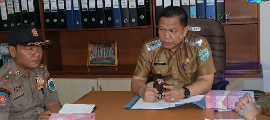 ASISTEN PEMERINTAHAN DAN KESRA PIMPIN RAPAT PERSIAPAN PERINGATAN HARI LAHIR PANCASILA TAHUN 2025