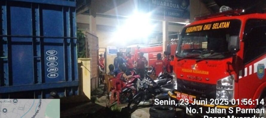 MUSIBAH KEBAKARAN KECAMATAN MUARADUA, BUPATI OKU SELATAN IMBAU MASYARAKAT UNTUK LEBIH WASPADA DAN SELALU BERHATI- HATI