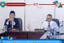 BUPATI OKU SELATAN AUDIENSI BERSAMA WARGA/MASYARAKAT DESA PELANGKI KECAMATAN MUARADUA YANG MENGHIBAHKAN TANAH UNTUK JALAN DARI TALANG BELIDANG KE KELURAHAN KISAU