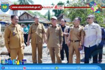 WAKIL BUPATI OKU SELATAN KUNJUNGI KORBAN KEBAKARAN DI DESA SUKARAJA II DAN DESA KAGELAN BLAMBANGAN