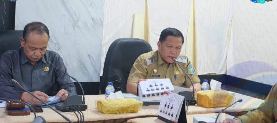 ASISTEN I HADIRI BANMUS DPRD OKU SELATAN MASA PERSIDANGAN KE TIGA TAHUN SIDANG 2024-2025