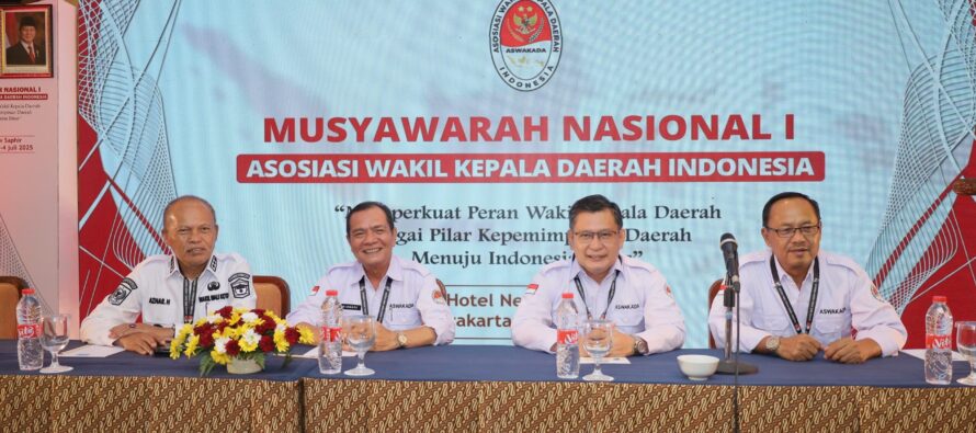 WAKIL BUPATI OKU SELATAN HADIRI MUNAS PERDANA ASOSIASI WAKIL KEPALA DAERAH.