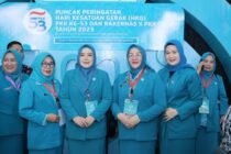 KETUA TP PKK KABUPATEN OKU SELATAN YOHANA YUDA YANTI ABUSAMA, HADIRI RAKERNAS X PKK TAHUN 2025.