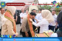 PANTAU LANGSUNG FASILITAS DAN PELAYANAN KESEHATAN TINGKAT PERTAMA DI OKU SELATAN, DEPUTI III KANTOR STAF PRESIDEN RI KUNJUNGI PUSKESMAS MUARADUA