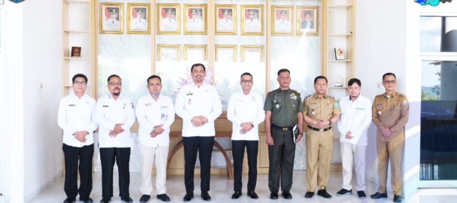 BUPATI OKU SELATAN TERIMA SECARA LANGSUNG AUDIENSI KEPALA BULOG TERKAIT BANTUAN BERAS PEMERINTAH