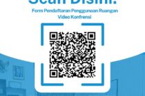 PENDAFTARAN RUANGAN VIDCON DI DISKOMINFO OKU SELATAN KINI LEBIH MUDAH DENGAN SCAN BARCODE!