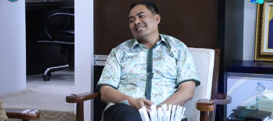 BUPATI ABUSAMA TERIMA SECARA LANGSUNG AUDIENSI MANAGER PLN UP3 LAHAT.