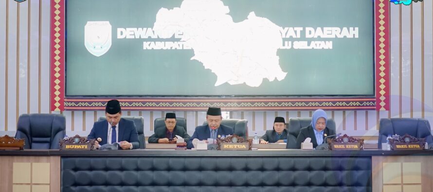 BUPATI OKU SELATAN SAMPAIKAN RKU-APBD DAN RPPAS APBD TAHUN 2026 DAN RAPERDA TENTANG RPJMD TAHUN 2025-2029