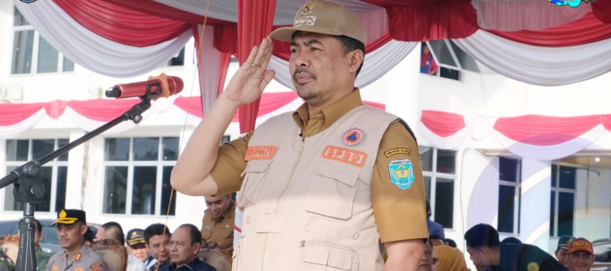 APEL SIAGA KARHUTLA OKU SELATAN, WUJUD KOMITMEN MELINDUNGI MASYARAKAT DARI POTENSI BENCANA