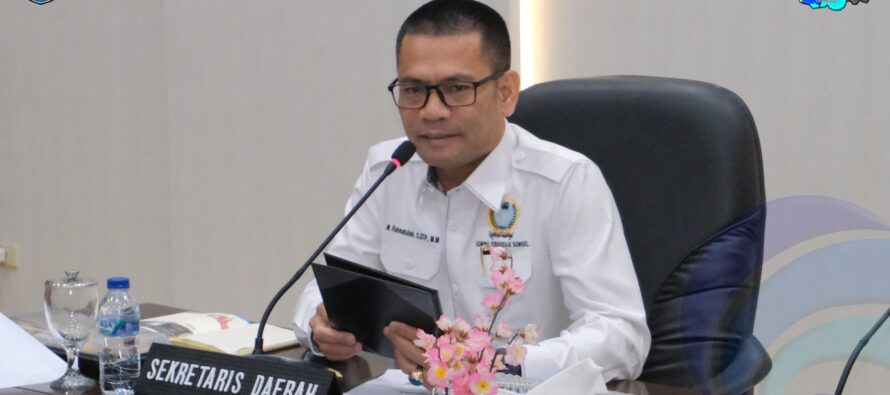 SEKDA OKU SELATAN PIMPIN RAKOR PERSIAPAN JALAN SEHAT DAN SENAM SEHAT DALAM RANGKA HUT RI KE-80 DAN GEBYAR QRIS TAHUN 2025.