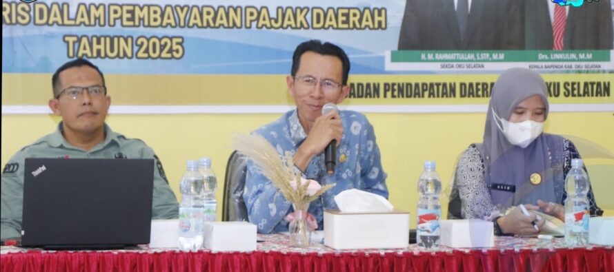 OPTIMALKAN PENERIMAAN DAERAH, PEMKAB OKU SELATAN PERMUDAH MASYARAKAT DALAM PEMBAYARAN PAJAK