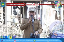 WAKIL BUPATI OKU SELATAN H. MISNADI TINJAU KORBAN KEBAKARAN DI DESA KEBAN AGUNG