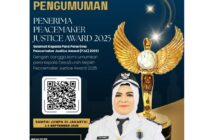 TOREHKAN PRESTASI DI TINGKAT NASIONAL, LURAH BATU BELANG JAYA DEVI ANGRINI TERIMA PENGHARGAAN PEACEMAKER JUSTICE AWARD TINGKAT NASIONAL TAHUN 2025 KEMENTERIAN HUKUM REPUBLIK INDONESIA