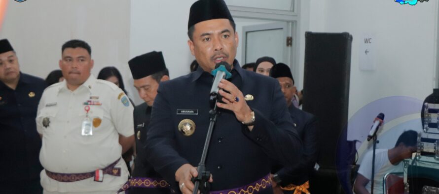 BUPATI OKU SELATAN ABUSAMA, S.H. KUKUHKAN PASKIBRAKA KABUPATEN OKU SELATAN TAHUN 2025
