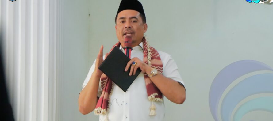 BUPATI DAN WAKIL BUPATI OKU SELATAN RESMIKAN MASJID AL- MUHTADIN DUSUN V AIR UNJI DESA MUARA SINDANG ILIR.