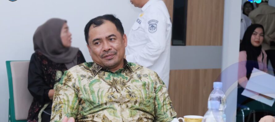 BUPATI OKU SELATAN ABUSAMA HADIRI PEMBONGKARAN AWAL RSUD MUARADUA MENUJU PENINGKATAN DARI TYPE D KE TYPE C.