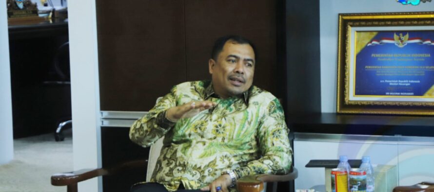 BUPATI ABUSAMA SAMBUT BAIK KUNJUNGAN KEPALA BPKP PROVINSI SUMSEL