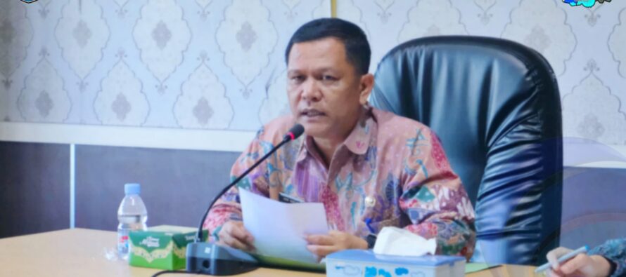 ASISTEN I PIMPIN RAKOR PEMBAHASAN PENYUSUNAN PERDA KABUPATEN OKU SELATAN.