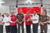 KEJAKSAAN NEGERI OKU SELATAN BERSAMA PEMERINTAH KABUPATEN OKU SELATAN MENGGELAR DONOR DARAH DALAM RANGKA HUT KE 80 KEJAKSAAN RI TAHUN 2025