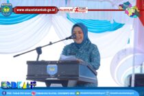 KUNJUNGAN KERJA TP PKK SUMSEL DALAM RANGKA PEMBINAAN  DAN PENILAIAN 10 PROGRAM POKOK PKK DAN MONEV AKU HATINYA PKK DAN GELARI PELANGI DI KECAMATAN BUAY SANDANG AJI.