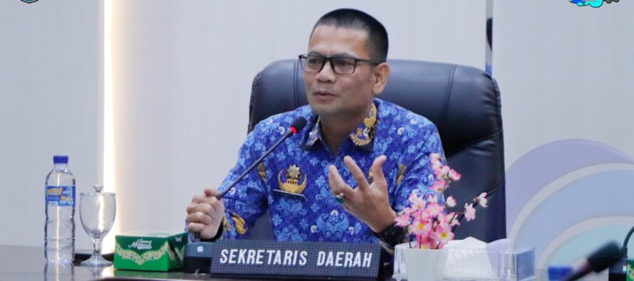 SEKDA OKU SELATAN PIMPIN RAPAT REALISASI PAJAK DAERAH DAN RETRIBUSI TAHUN 2025