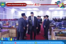 BUPATI OKU SELATAN HADIRI PARIPURNA PENYAMPAIAN PANDANGAN UMUM FRAKSI-FRAKSI DPRD