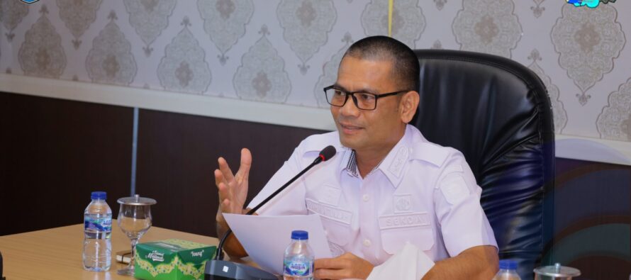 PEMKAB OKU SELATAN LAKSANAKAN RAKOR TINDAK LANJUT INSTRUKSI KEMENDAGRI DALAM UPAYA PENGENDALIAN HARGA BERAS