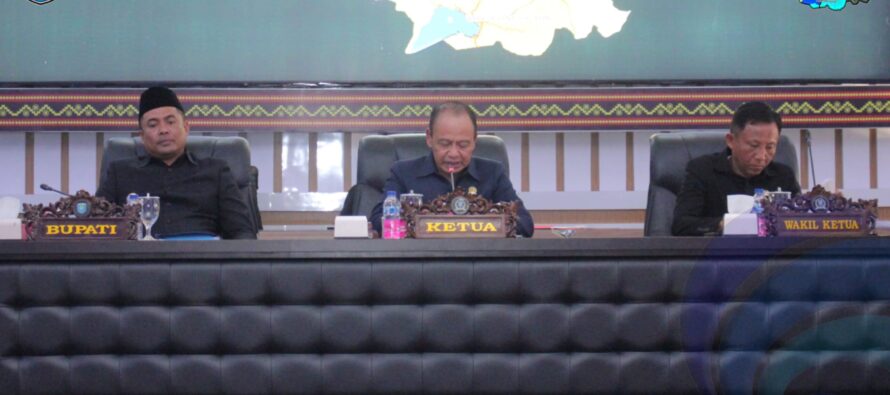 RAPAT PARIPURNA DPRD OKU SELATAN SETUJUI RAPERDA PERUBAHAN APBD TAHUN ANGGARAN 2025