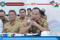 PEMKAB OKU SELATAN HADIRI RAKOR TIM PAKEM DI KEJARI OKU SELATAN