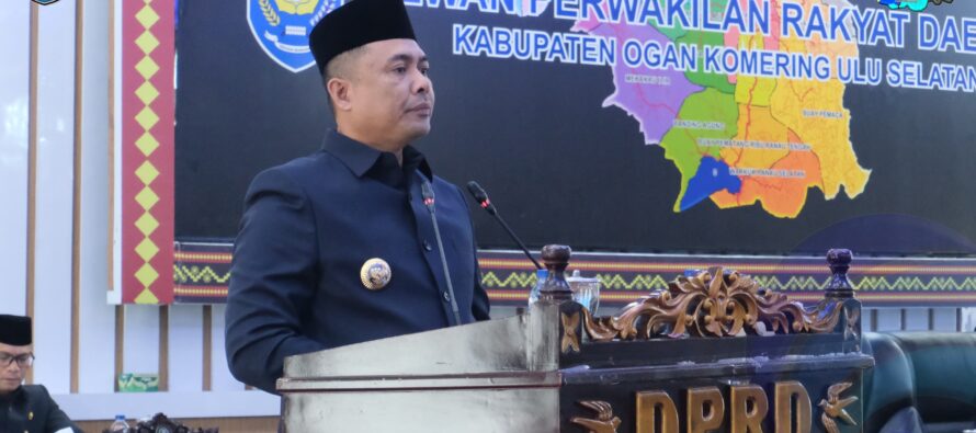 BUPATI OKU SELATAN SAMPAIKAN JAWABAN ATAS PANDANGAN UMUM FRAKSI DPRD