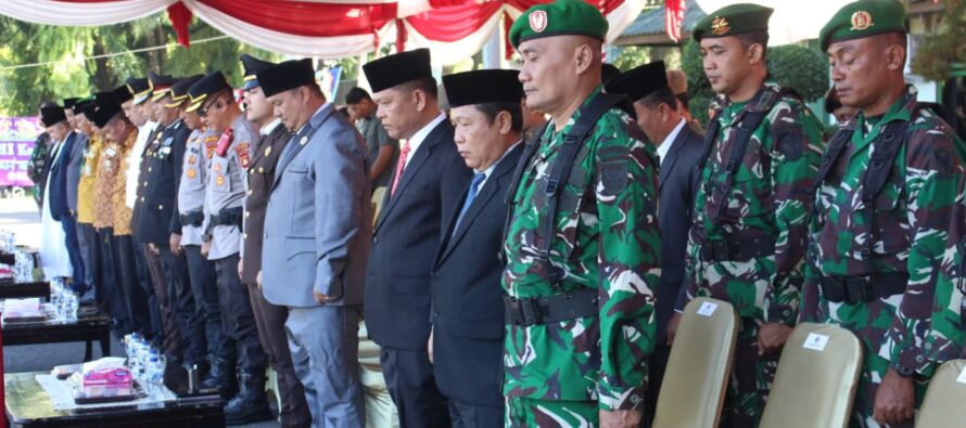 ASISTEN I BIDANG PEMERINTAHAN DAN KESEJAHTERAAN RAKYAT HADIRI UPACARA HUT KE-80 TNI TAHUN 2025
