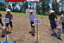 PEMKAB OKU SELATAN DUKUNG PROGRAM SWASEMBADA PANGAN NASIONAL, ASISTEN II HADIRI TANAM JAGUNG SERENTAK DAN PERESMIAN GUDANG JAGUNG SLOG POLRI